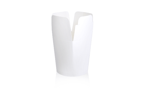MMB food paper cup white